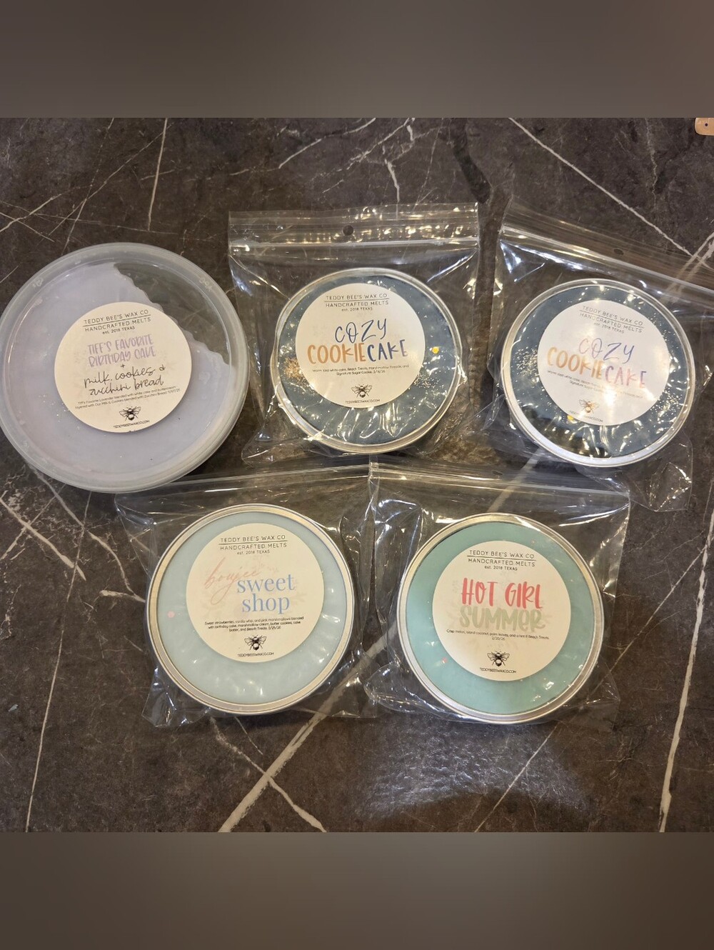 Teddy Bees Vendor Wax Melts Lot